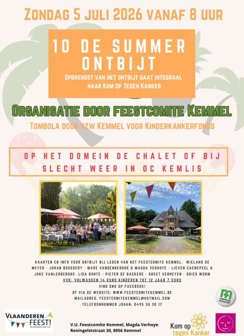 10de SUMMER ONTBIJT