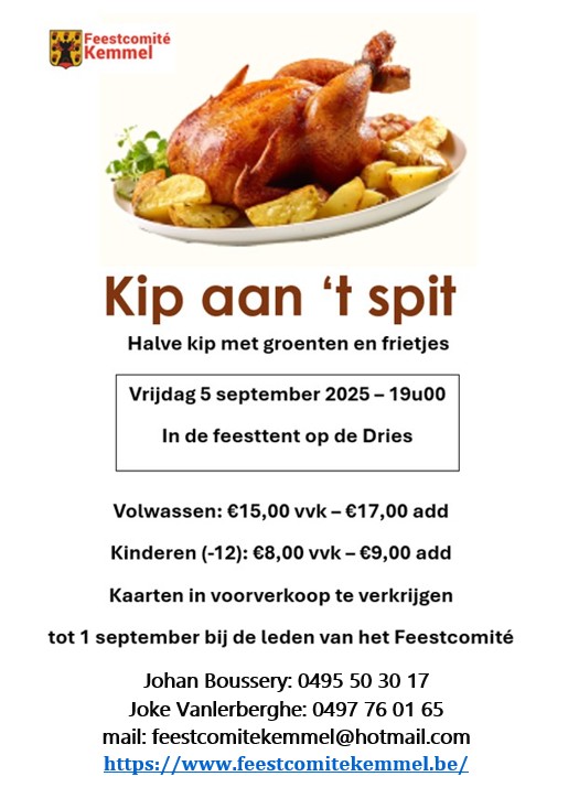 Kip aan t spit