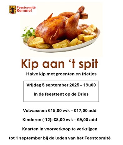 Kip aan t spit