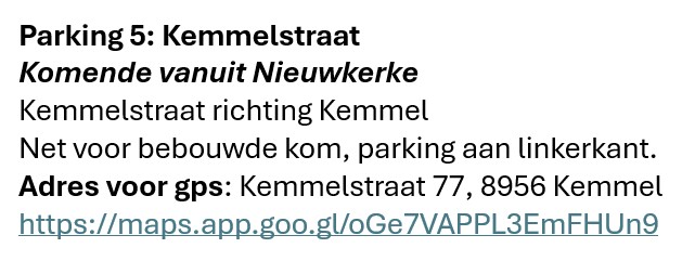 Rommelmarkt parking 5